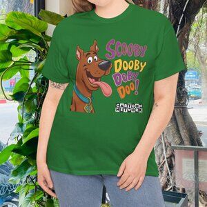 Scooby-Doo Unisex Heavy Cotton Tee Shirt for Fans